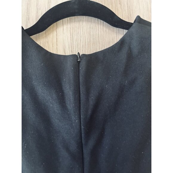 Jason Wu Sleeveless Peplum City Sleeveless Twisted Knot Knit Top-Black Medium - Picture 6 of 6